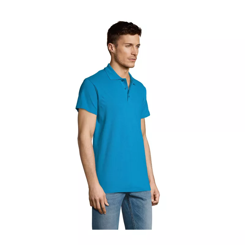 Koszulka polo męska piqué 170 g/m² Sol's SUMMER II - Aqua (S11342-AQ)