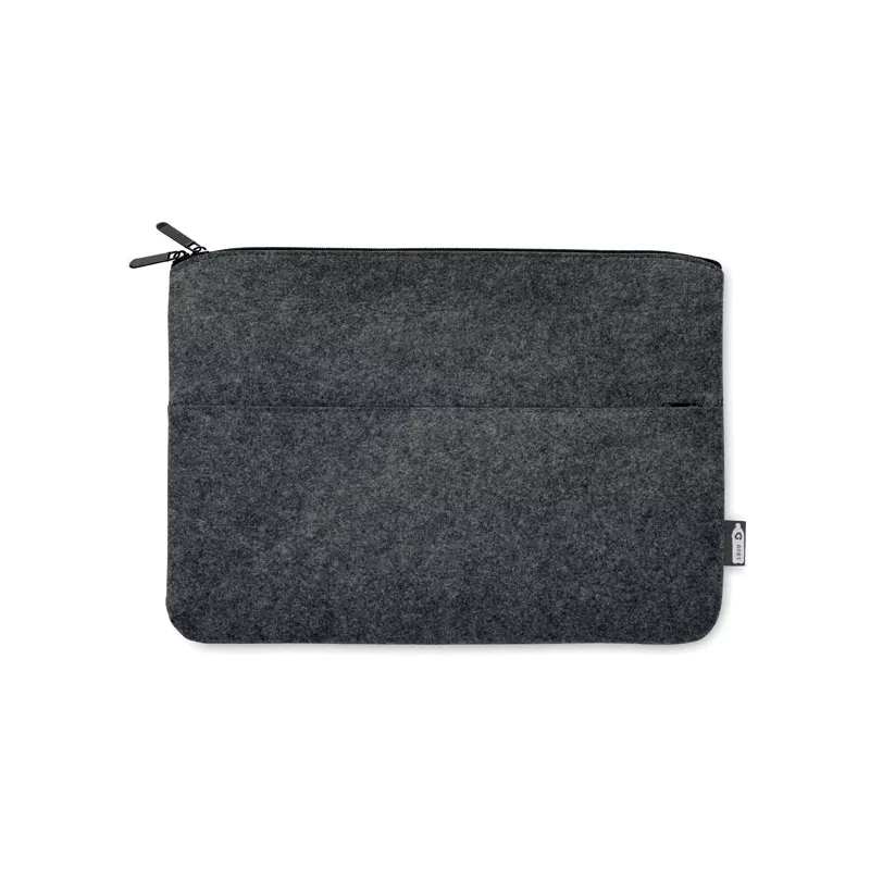 Torba na laptop 14" z filcu RPET TOPLO - Kamienny Szary (MO6419-15)