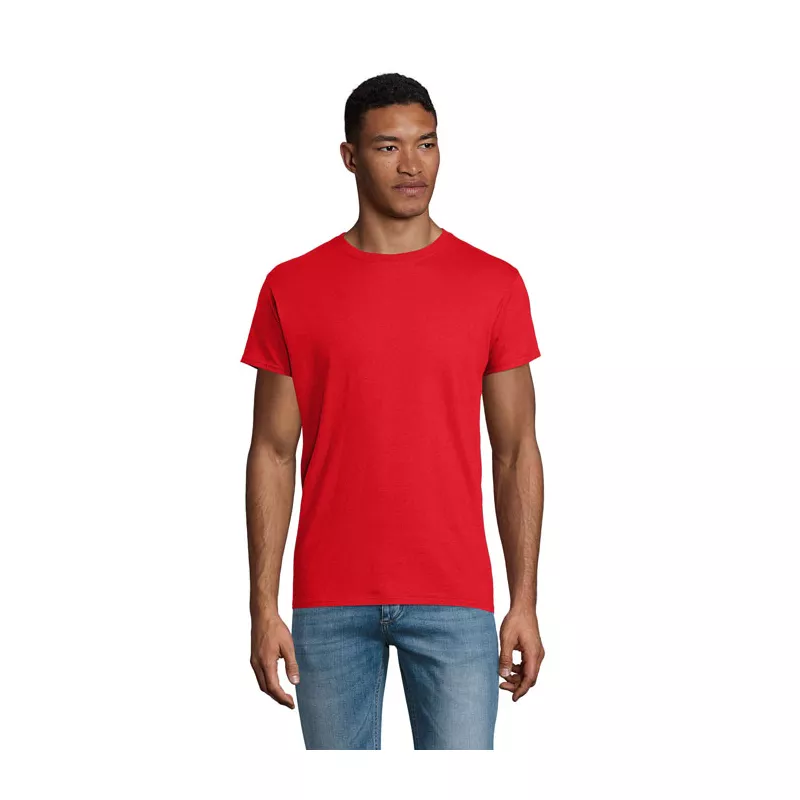 Koszulka unisex organiczna 140 g/m² Sol's EPIC - Czerwony (S03564-RD)