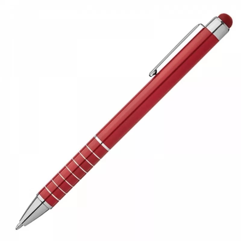 Długopis metalowy touch pen LUEBO - czerwony (041805)