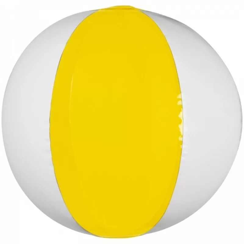 Piłka plażowa Ø 26cm MONTEPULCIANO - żółty (091408)