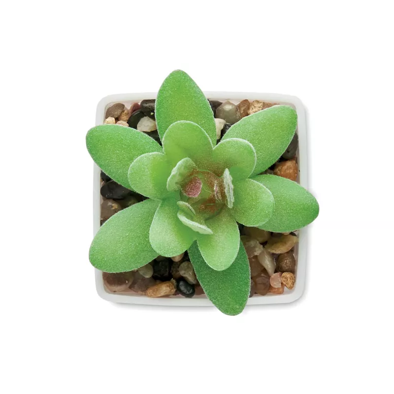 Sztuczna roślina mini graptopetalum z PP ARTIGRAP - Bialy (MO2854-06)