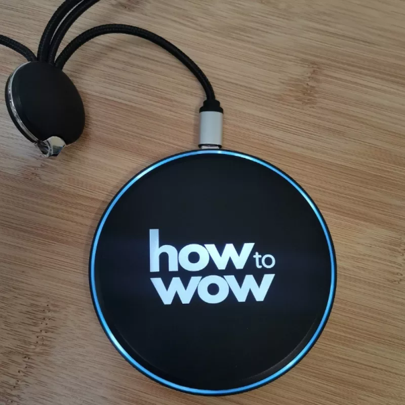 Ładowarka indukcyjna VICTORIA - czarny (3424103)