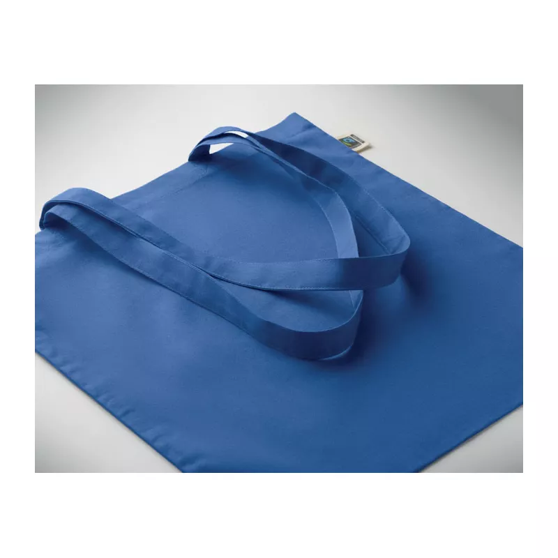 Torba bawełniana Fairtrade 180 g/m² OSOLE+ COLOUR - Niebieski (MO2589-37)