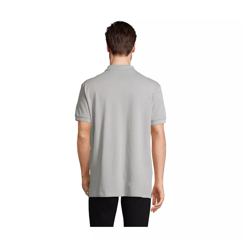 Koszulka polo męska z czesanej bawełny Sol's PACIFIC - Pure Grey (S04439-PG)