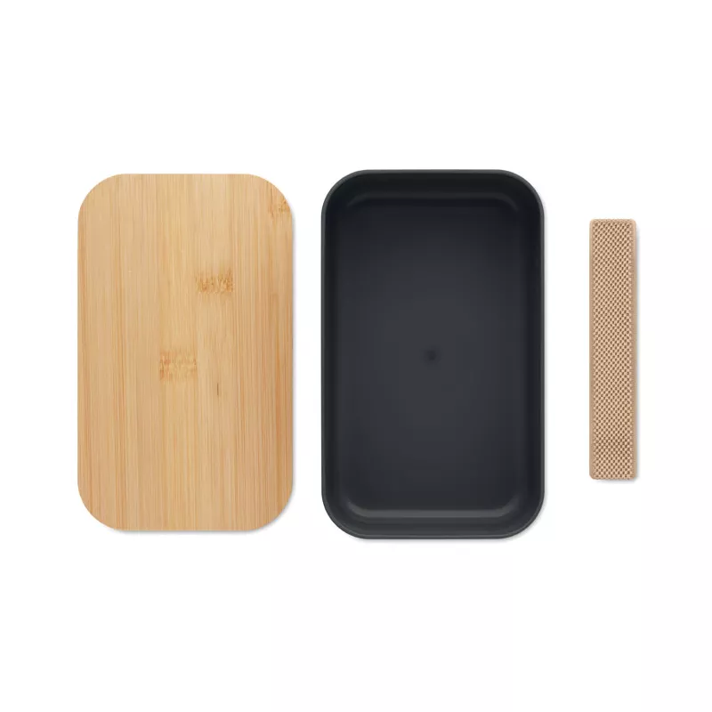 Lunchbox z PLA 1000 ml BEIBABOX - Czarny (MO2311-03)