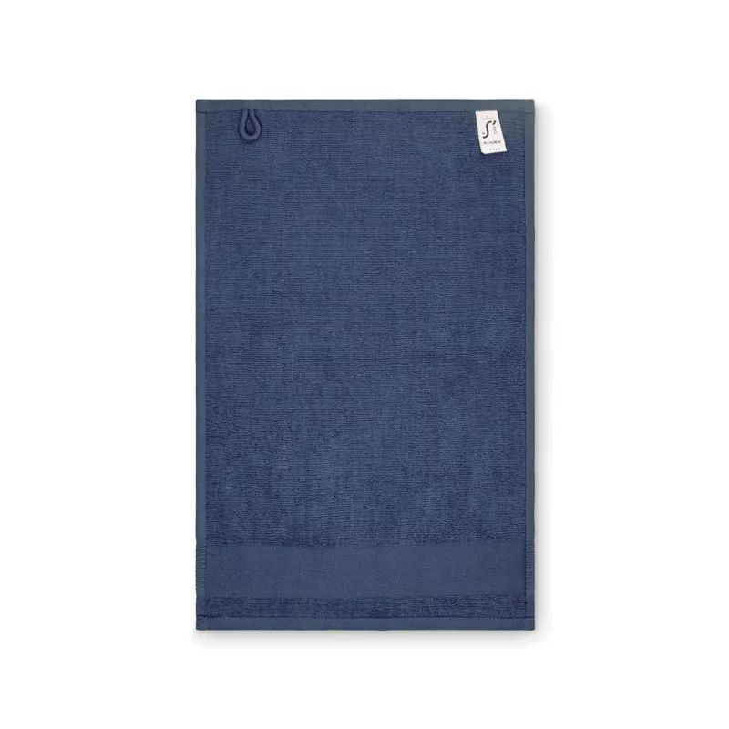 Ręcznik bawełniany 380 g/m² 30x50 cm ISLAND 30 - Niebieski (MO2764-04)