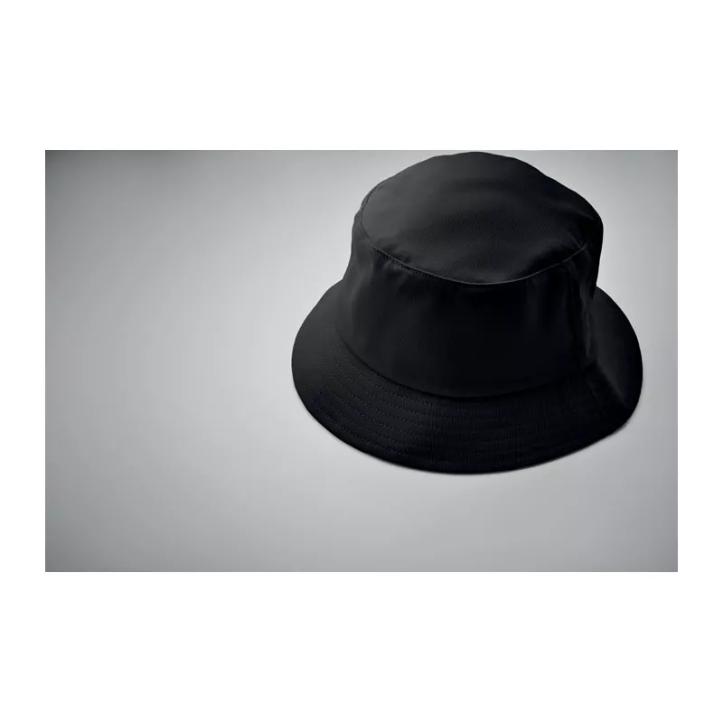 Kapelusz przeciwsłoneczny bawełniany 260 g/m² MONTI - Czarny (MO2261-03)