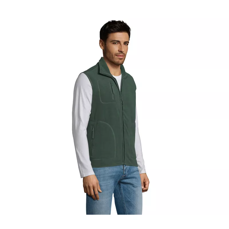 Kamizelka polarowa unisex 320 g/m² Sol's NORWAY - Zielony (S51000-FI)