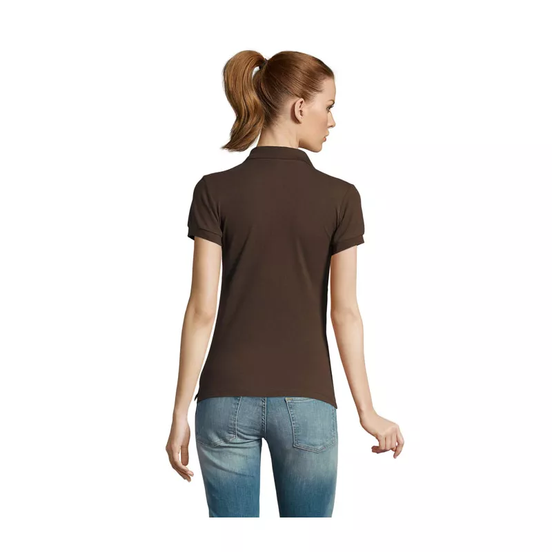 Koszulka polo damska piqué 170 g/m² Sol's PASSION - Chocolate (S11338-CH)
