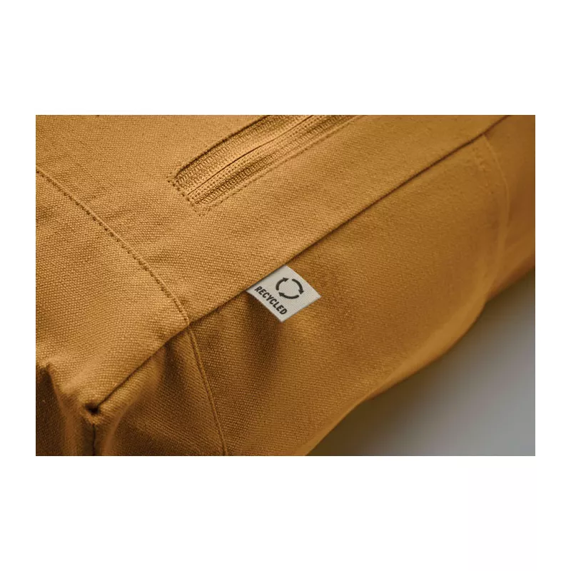 Plecak z bawełny z recyklingu 390 g/m² KAMET - Ochre (MO2552-78)