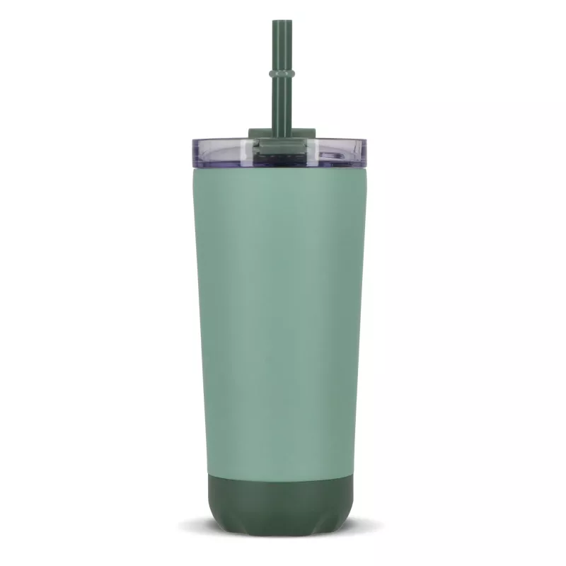 Kubek termiczny InSideOut ze stali nierdzewnej o podwójnych ściankach, 600 ml - miętowy (LT57017-N0036)