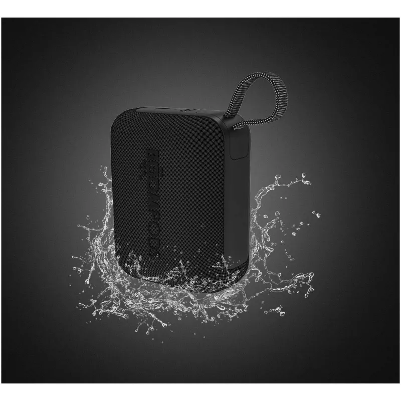 Wodoodporny minigłośnik Boompods Beachboom Mini 5W - Czarny (12082990)