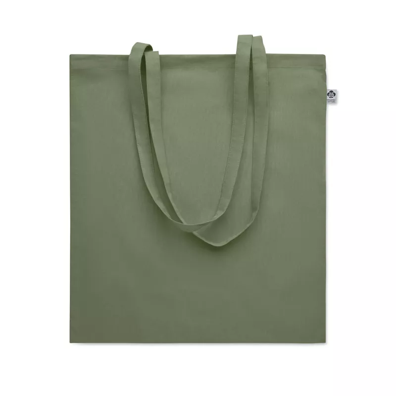 Torba na zakupy z bawełny organicznej 180 g/m² ONEL - Zielony (MO6711-09)