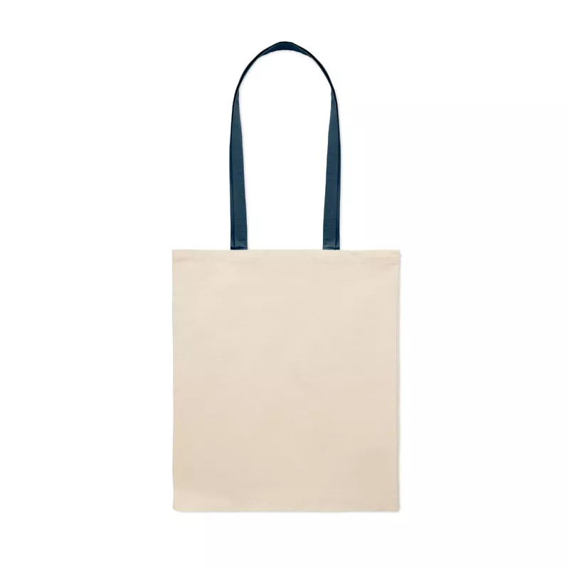 Torba bawełniana na zakupy 140 g/m² ZEVRA - Niebieski (MO6437-04)