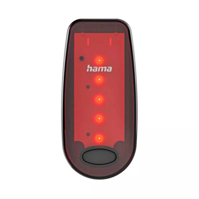 Lampka rowerowa, ostrzegawcza Hama - czarny (VH052-03)