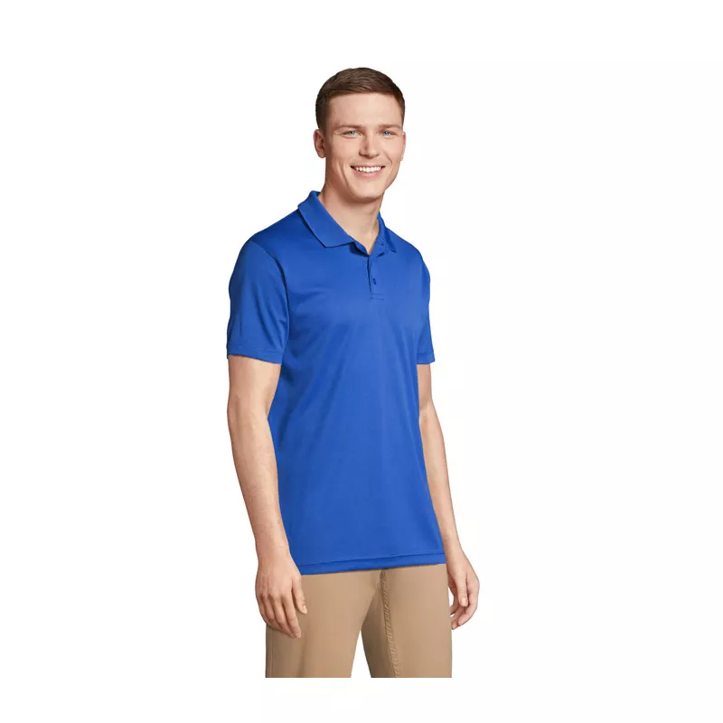 Polo sportowe unisex z recyklingu Sol's PITCHER - Niebieski (S04442-RB)