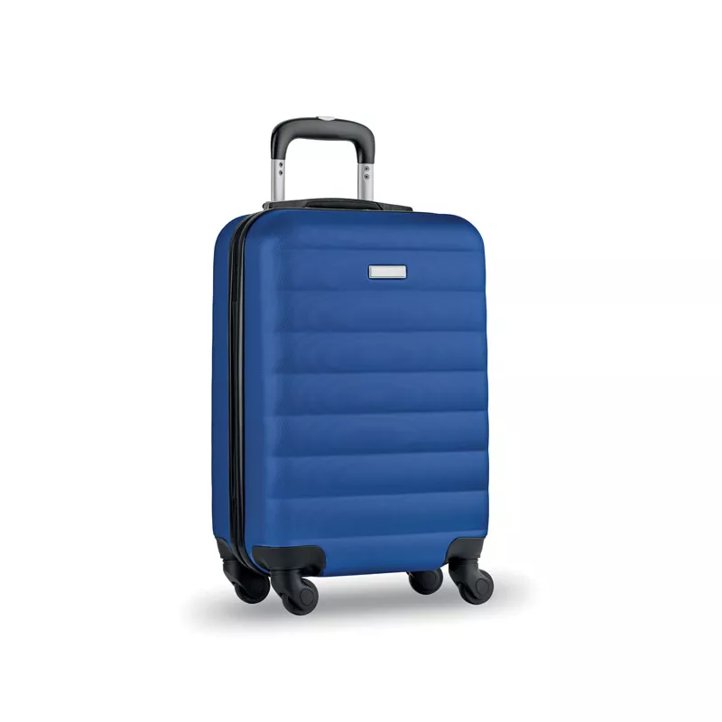 Walizka twarda 20" z ABS na 4 kółkach BUDAPEST - Niebieski (MO9178-37)