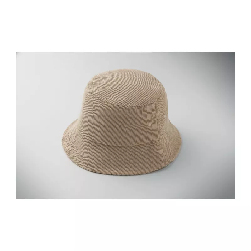Kapelusz bucket sztruksowy 220 g/m² SCOOP - Bezowy (MO2869-13)