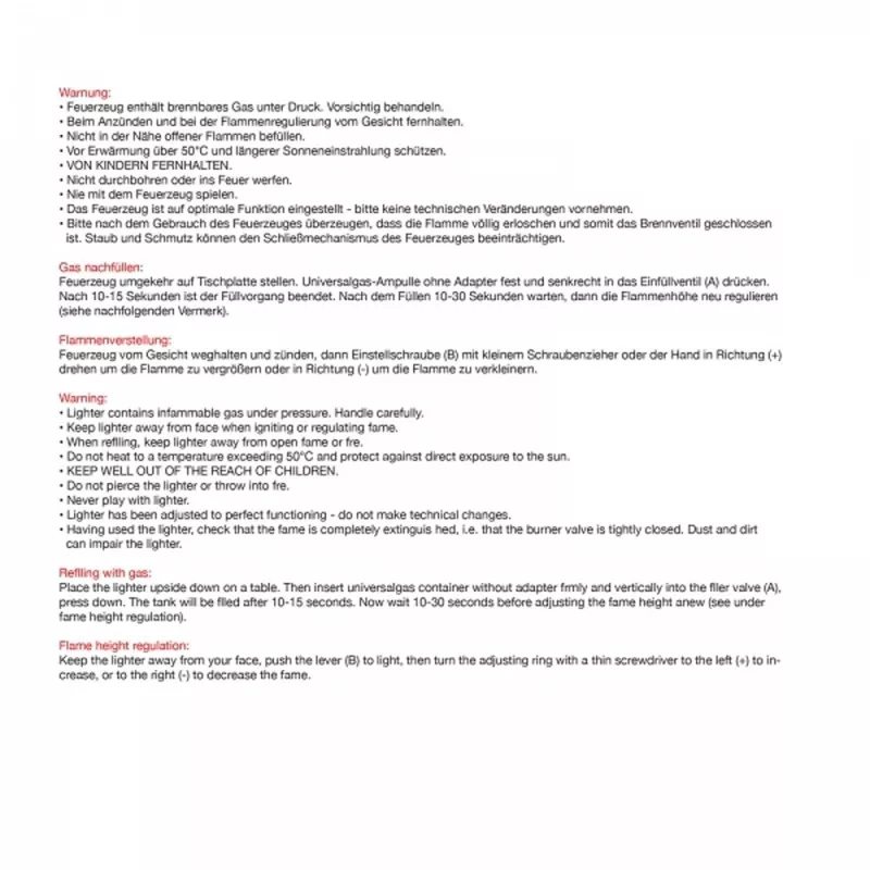 Zapalniczka plastikowa GEOFFREY - czarny (9755203)