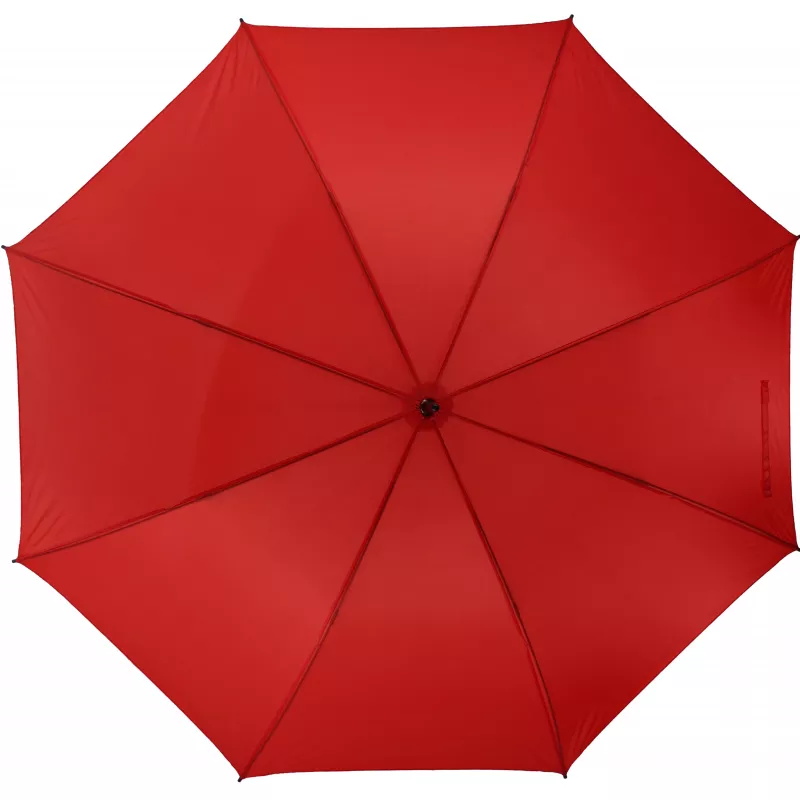 Parasol automatyczny Ø130 cm SUEDERDEICH - czerwony (153105)