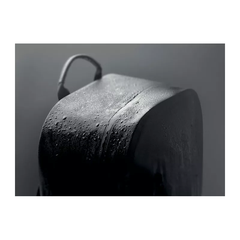 Plecak na laptop 16" wodoodporny RPET BRENNA - Czarny (MO2600-03)
