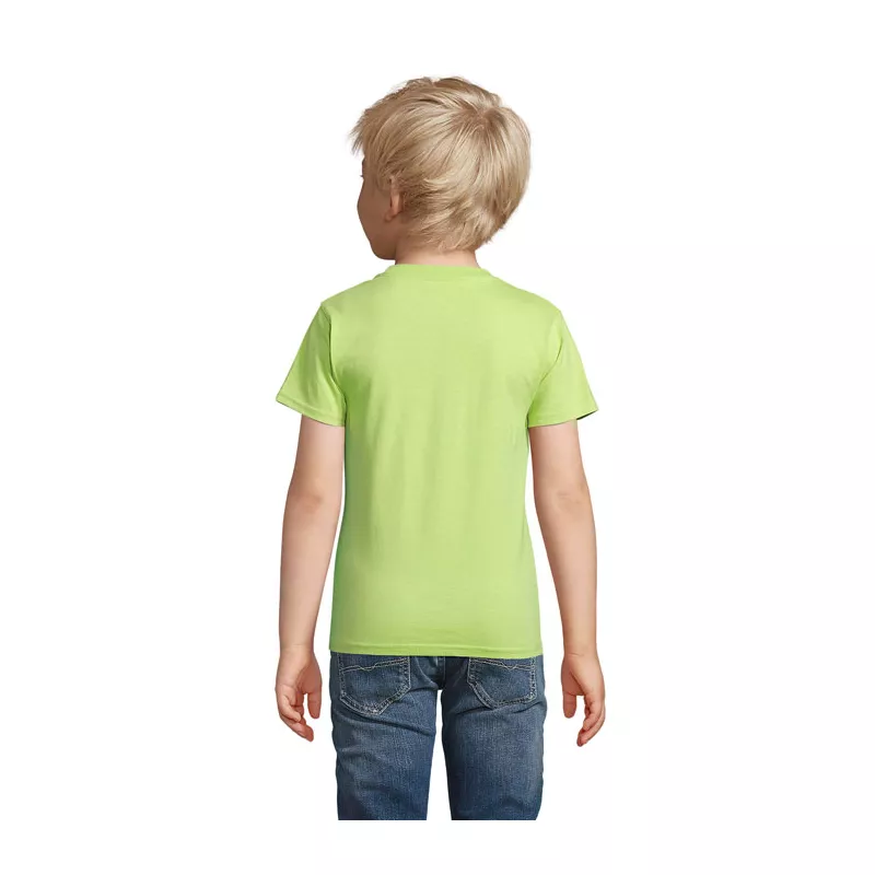 Koszulka dziecięca organiczna Sol's PIONEER KIDS - Apple Green (S03578-AG)