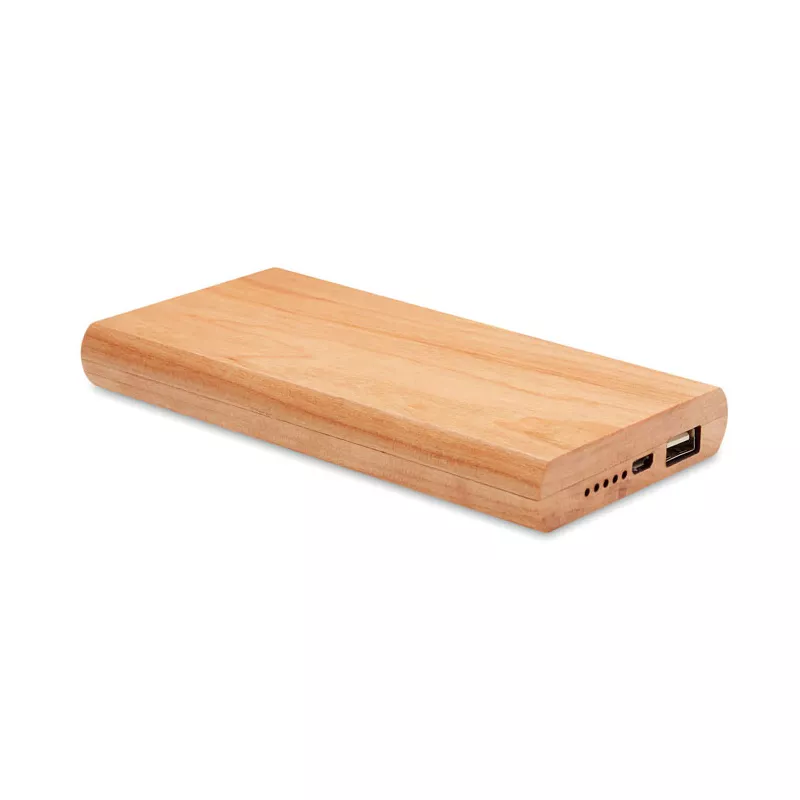 Powerbank w bambusowej obudowie 4000 mAh ARENAPOWER - Drewna (MO9663-40)
