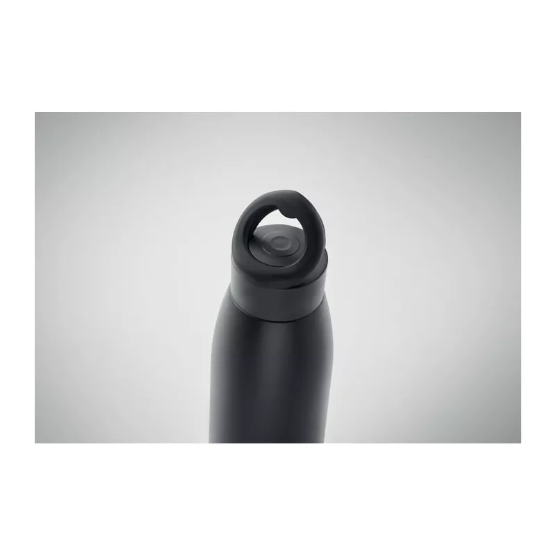 Butelka dwuścienna stalowa 400 ml CALEFRIO - Czarny (MO2331-03)