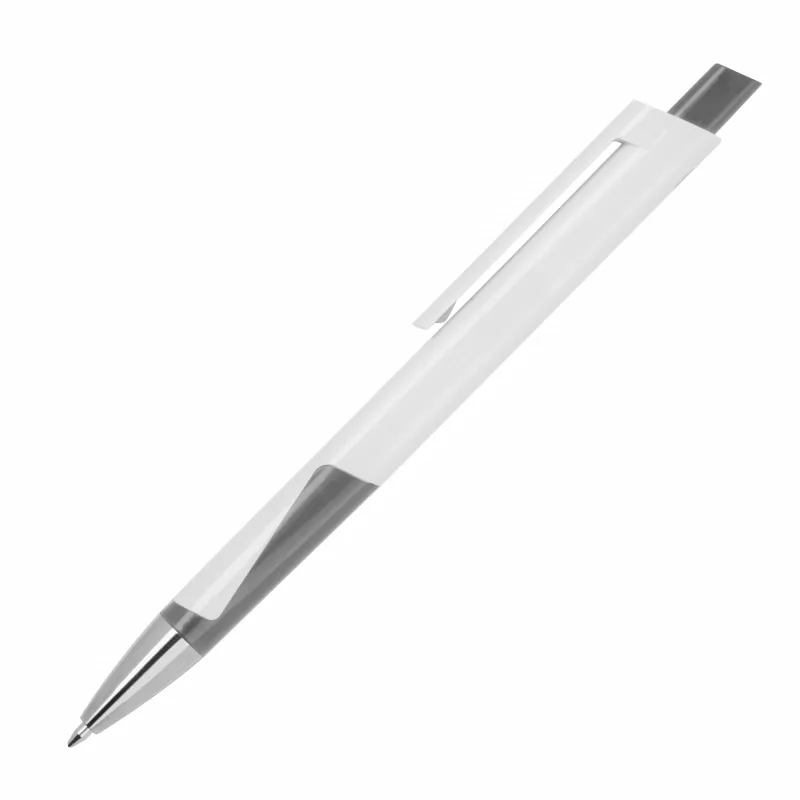 Długopis z ABS z recyklingu MAJA - mid blue (1547107)