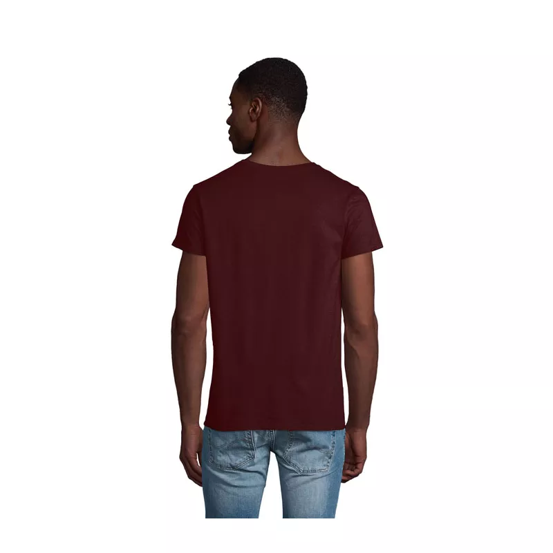 Koszulka męska organiczna 150 g/m² Sol's CRUSADER MEN - Burgundy (S03582-BG)