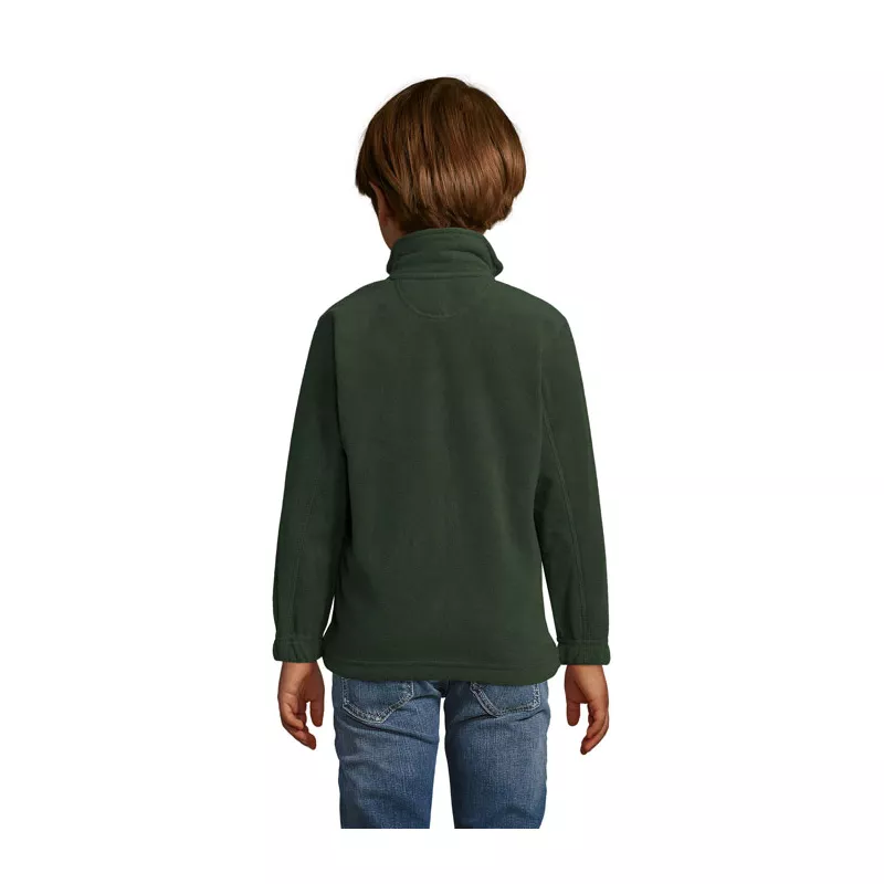 Bluza polarowa dziecięca 300 g/m² Sol's NORTH KIDS - Zielony (S00589-FI)
