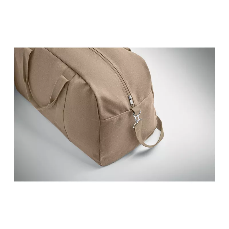 Torba podróżna z recyklingu 450 g/m² DUFFAS COLOUR - Khaki (MO2508-39)