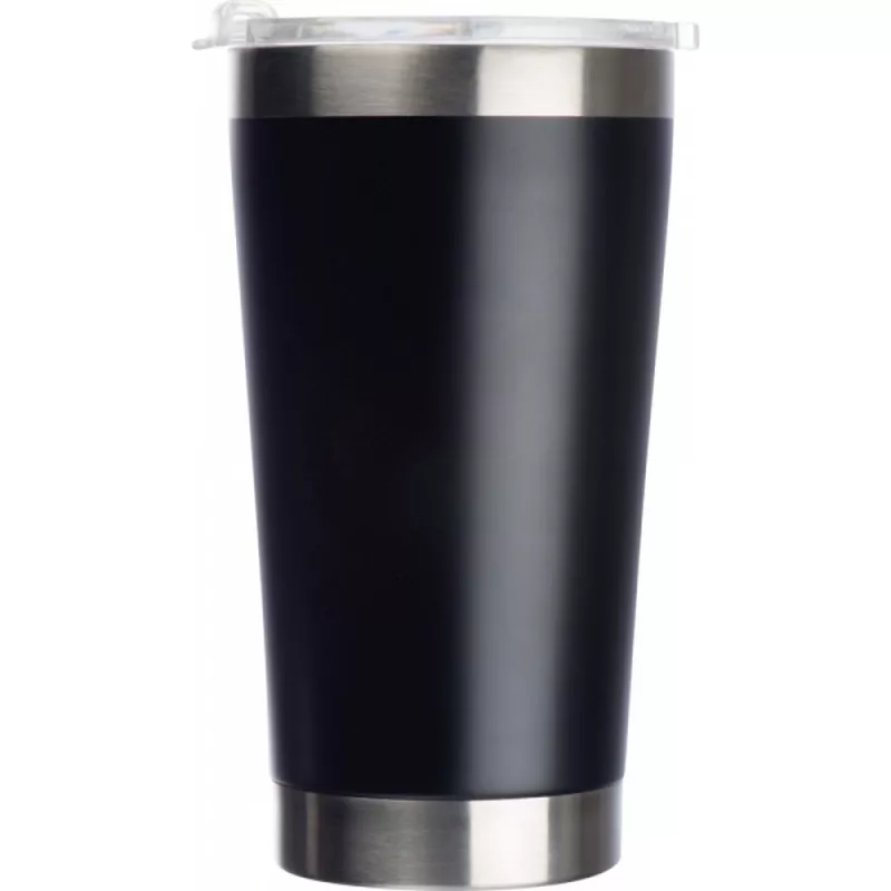 Kubek termiczny 500 ml KORNEL - czarny (8431803)