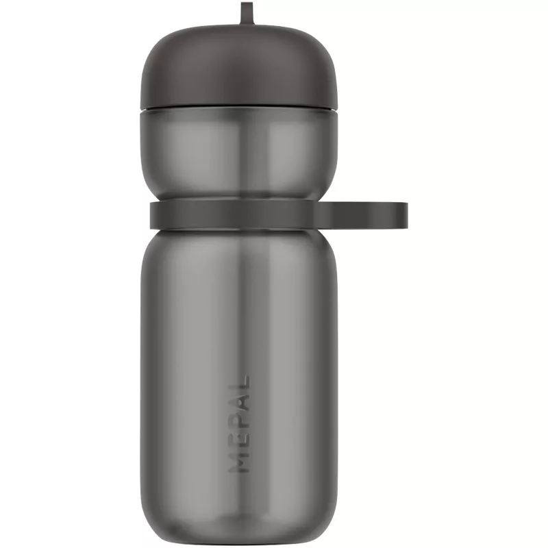 Mepal bidon o pojemności 600 ml z odchylaną pokrywką - Czarny (10091390)