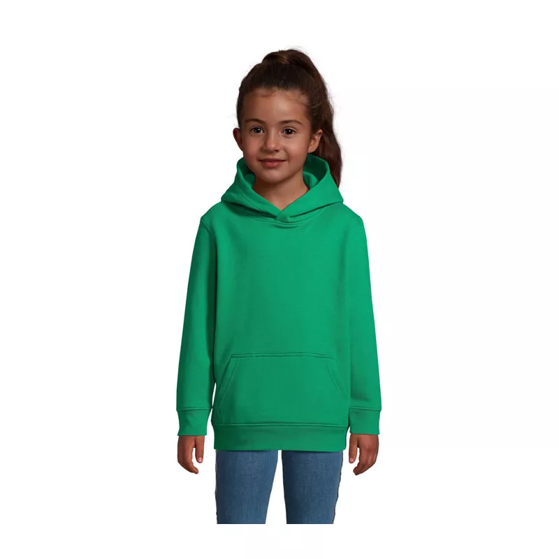 Bluza dziecięca z kapturem Sol's CONDOR KIDS - Zielony (S04238-KG)
