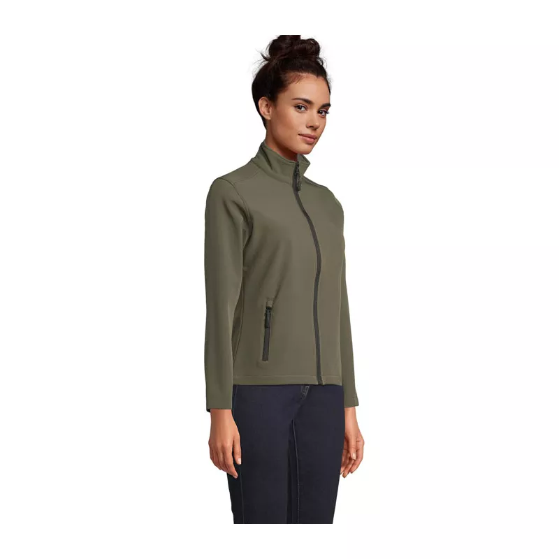 Kurtka softshell damska 2-warstwowa Sol's RACE WOMEN - Army (S01194-AR)