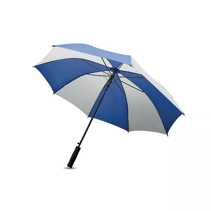 Parasol automatyczny 27" z rączką z EVA SWANSEA - Bialy/Niebieski (MO8581-36)