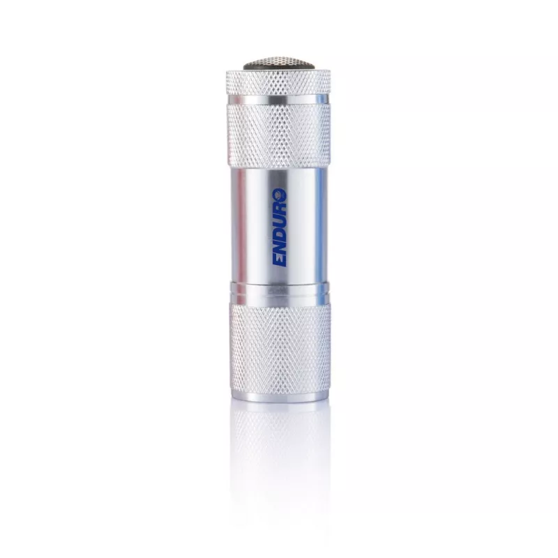 Latarka 9 LED Quattro - srebrny (P513.270)