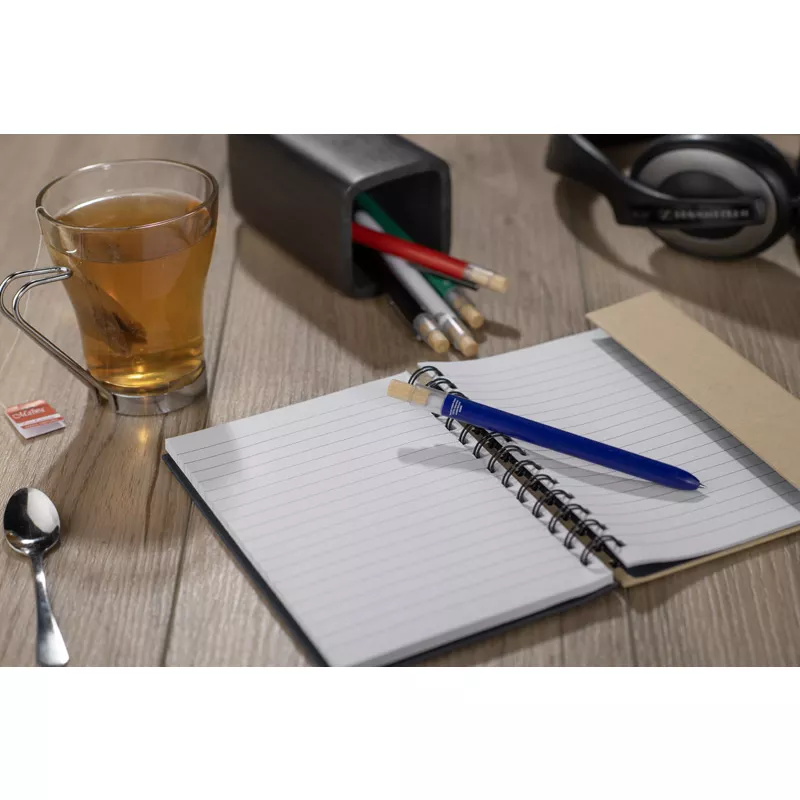 Długopis z odpadów ocean bound OCEANO - niebieski (19740-03)