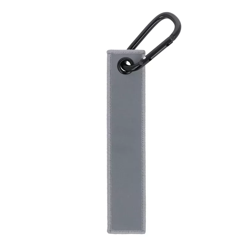 Odblaskowa zawieszka bagażowa 30 x 145 cm - szary (LT99646-N0061)