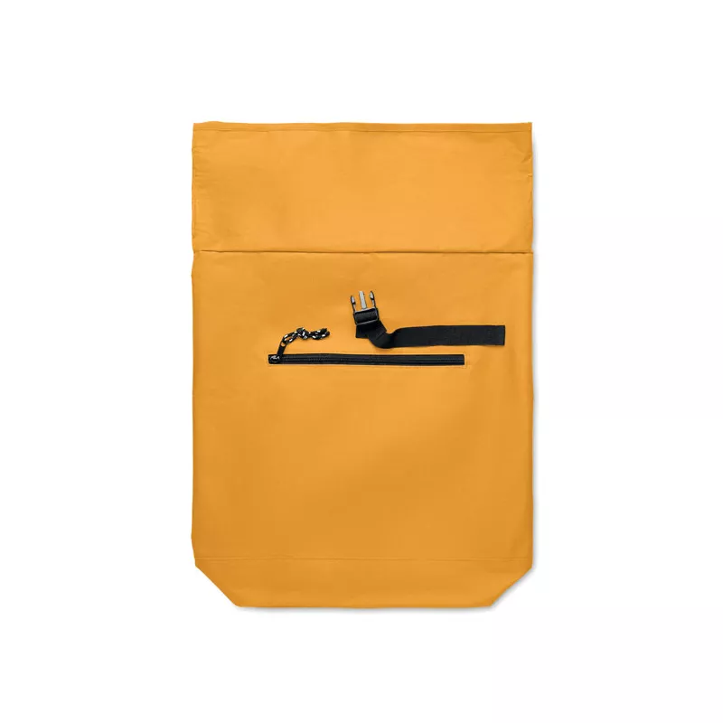 Plecak rolltop na laptop 15" z poliestru 600D IREA - Ochre (MO2170-78)