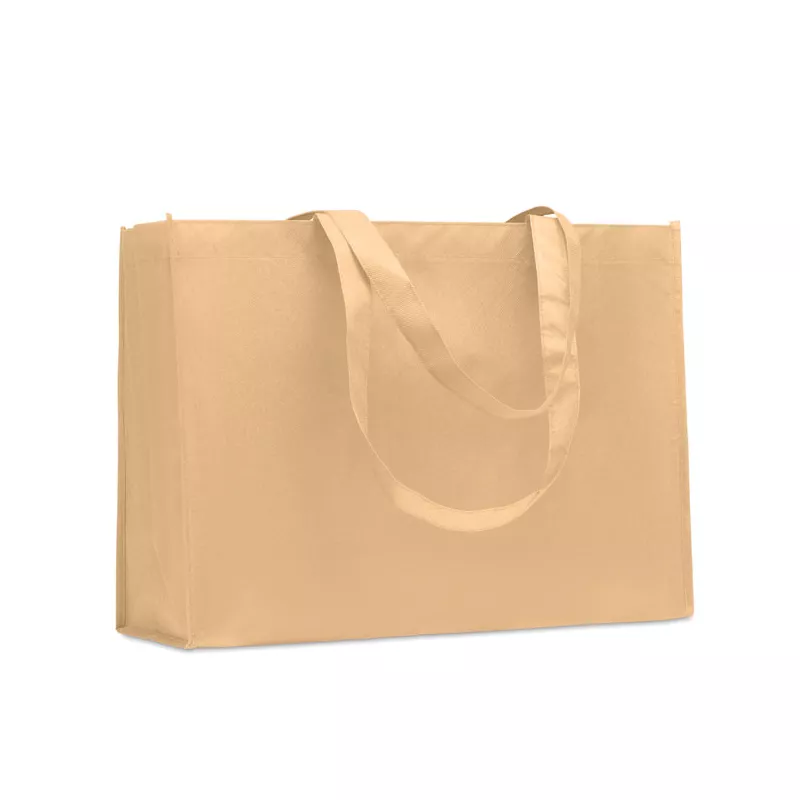 Torba na zakupy z włókniny RPET 80 g/m² KAIMONO - Kosc Sloniowa (MO2193-53)
