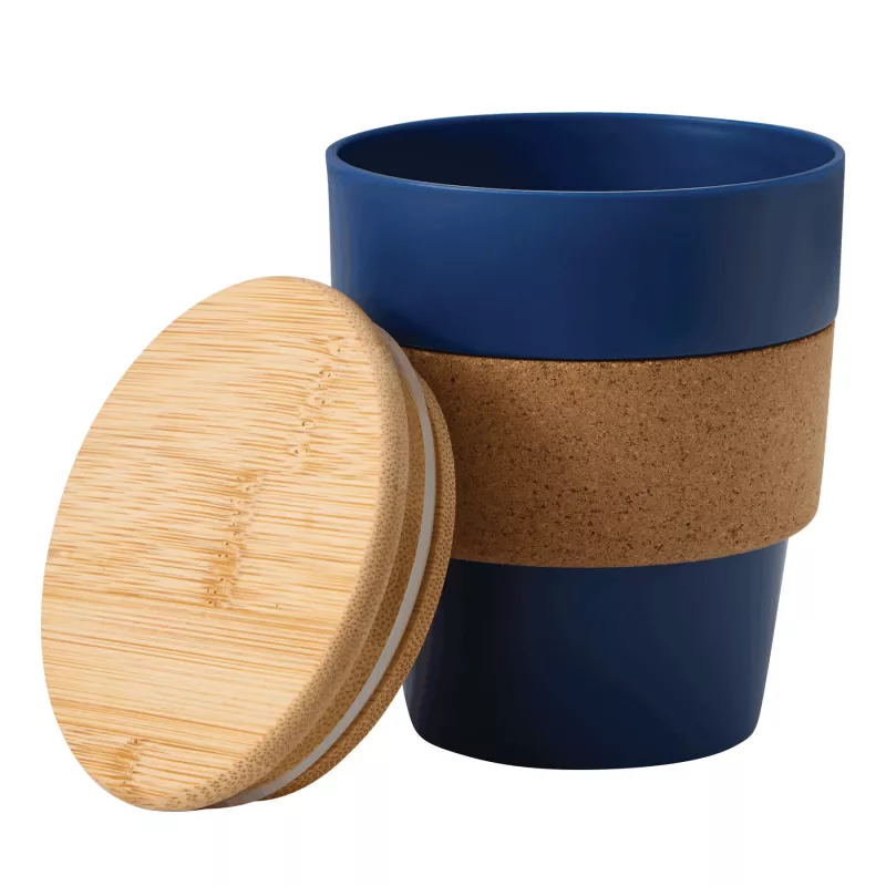 Kubek podróżny TRAVEL GRIP - granatowy (56-0304566)