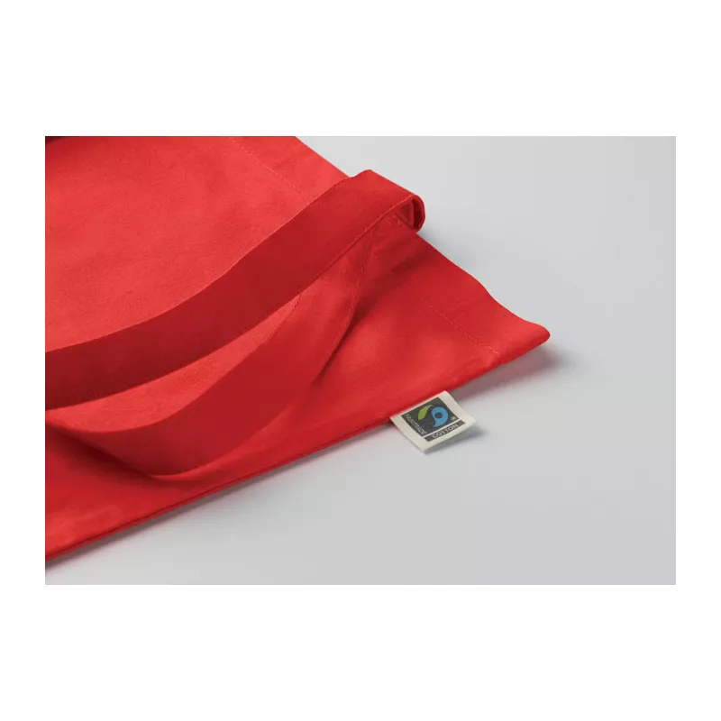 Torba bawełniana Fairtrade 180 g/m² OSOLE+ COLOUR - Czerwony (MO2589-05)
