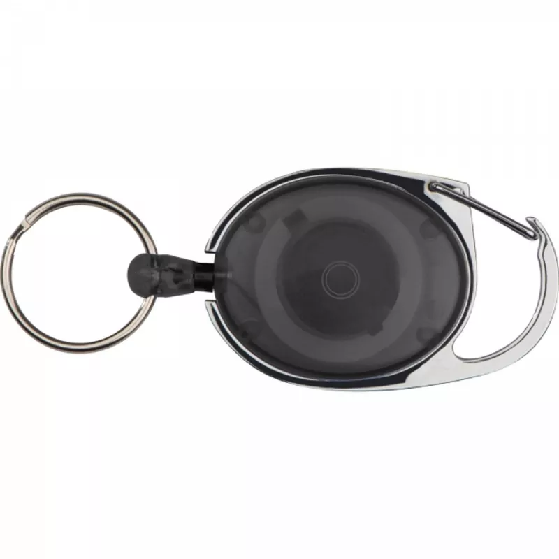 Brelok z karabińczykiem i zwijaną linką DIANA - czarny (9117103)