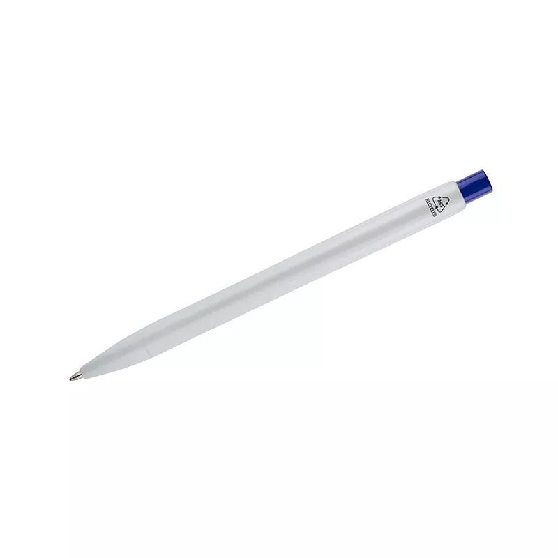 Długopis z tworzywa rABS KLIBO - granatowy (19739-06)