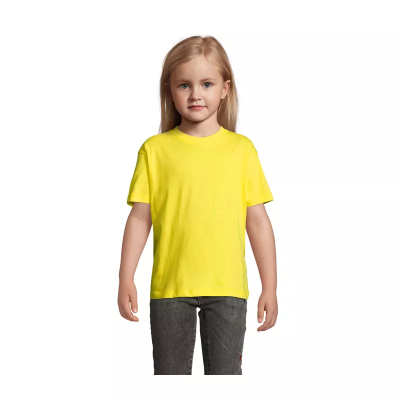 Koszulka dziecięca 150 g/m² Sol's REGENT KIDS - Lemon (S11970-LE)