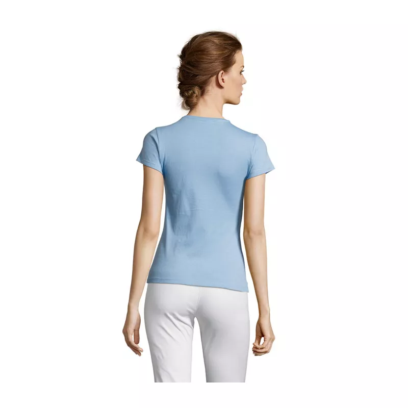 Koszulka damska dopasowana 150 g/m² Sol's MISS - Blekitny (S11386-SK)