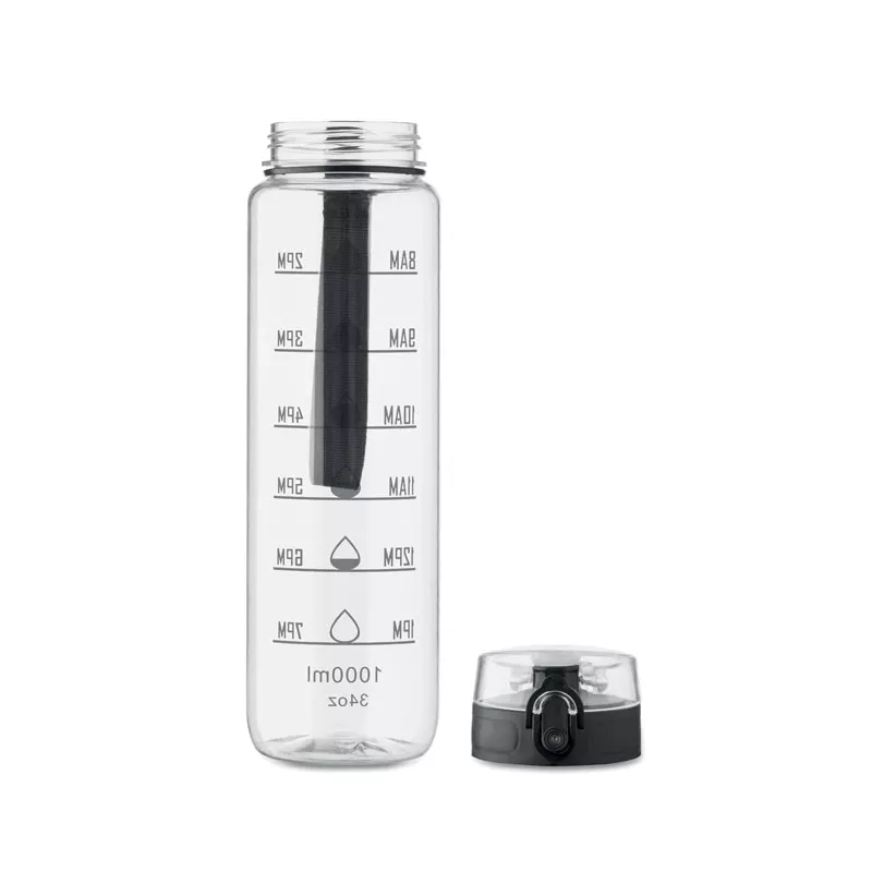 Butelka sportowa RPET 1000 ml ISFORDEN MARK - Przezroczysty (MO2672-22)